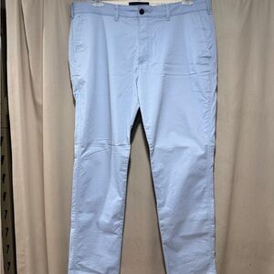 Abercrombie & Fitch Blue Chinos Flat Front Cotton